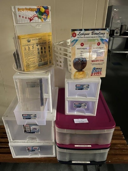 PLASTIC STORAGE CONTAINERS