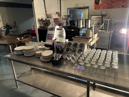 RESTAURANT SUPPLIES, GLASS CUPS AND MORE