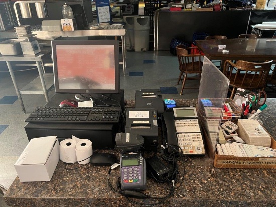 EPSON, VERIFORCE, ELO MONITOR, CASH BOX, TELEPHONE AND MORE