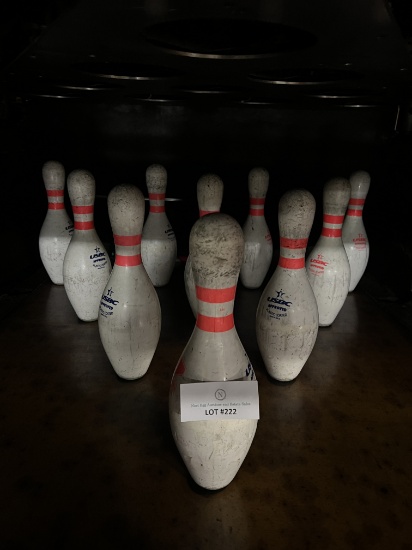 TEN BOWLING PINS