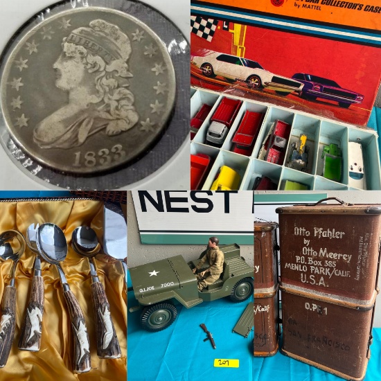 HOLIDAY AUCTION, COINS+JEWELRY+COLLECTIBLES