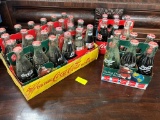 COLLECTABLE GLASS COCA-COLA CLASSIC BOTTLES