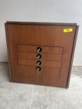 MID CENTURY SEWING CABINET