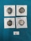 4 Barber Dimes.