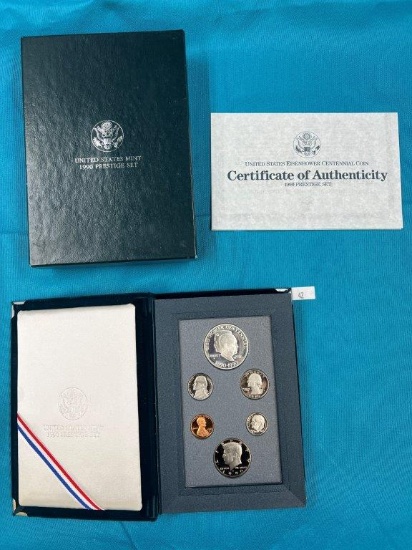 1990 U.S. Mint Prestige Proof Set.
