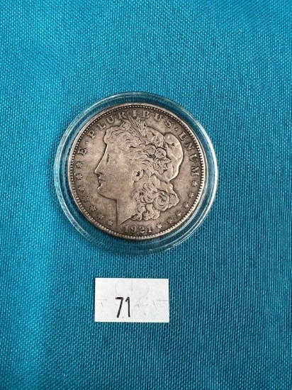 1921 SF Morgan Dollar.