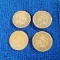 FOUR INDIAN CENTS