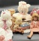 VINTAGE RABBIT AND CAT RAGDOLL LOT