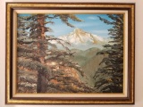 PAINTING OF MOUNT HOOD BY FIX SCHINDLER