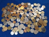 OVER ONE HUNDRED FOREIGN COINS