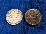 1965 & 1966 CANADIAN SILVER DOLLARS