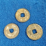 THREE EARLY CHINESE COINS