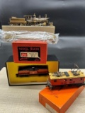 VINTAGE NICKEL PLATE TRAIN CAR LOT