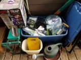 DYNA TRAP, PLASTIC TOTE, WATERING CAN LOT