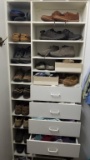 LARGE LOT OF MEN'S 12/13 SIZED SHOES AND SOCKS INCLUDING WOOL