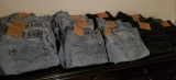 13 PAIRS OF LEVI'S JEANS