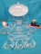 CRYSTAL SERVING PLATTER, VARIOUS GLASSWARE, GILDED PINK PITCHER, AND METAL NUT CRACKER ON WOOD BOARD