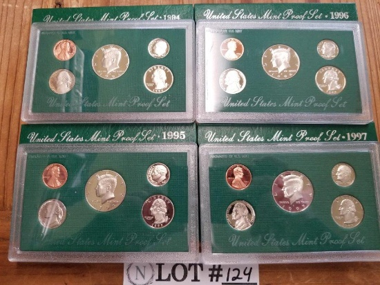 4 U.S. PROOF SETS