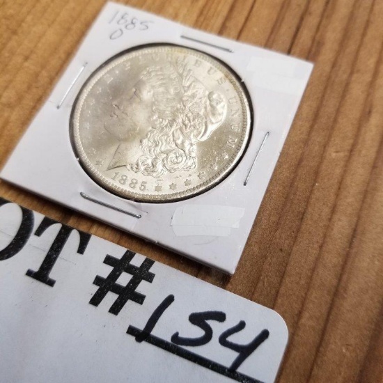 1885 NEW ORLEANS MORGAN DOLLAR