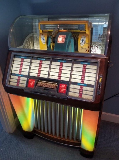 VINTAGE SEEBURG 100 SELECT-O-MATIC JUKEBOX