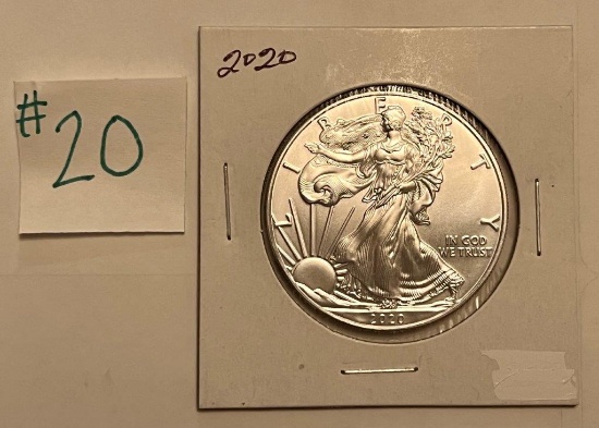 2020 U.S. SILVER AMERICAN EAGLE