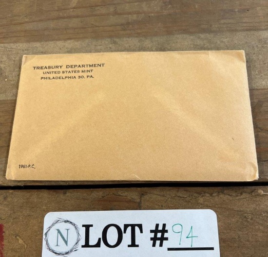 ONOPENED 1961 U.S. PROOF SET