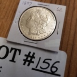 1897 PHIL MINT STATE MORGAN DOLLAR