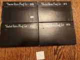 4 U.S PROOF SETS WITH ORIGINAL PACKAGING