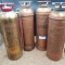 QUICK AID, ARROW, RED STAR, ESSANAY ANTIQUE FIRE EXTINGUISHERS