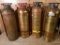 PYRENE, RED COMET, QUICK AID ANTIQUE FIRE EXTINGUISHERS