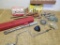 HAND DRILL, SNAP ON TORQUE WRENCH, MONOGOGGLE, SCREWDRIVER SET LOT