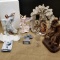 CHRISTIAN CERAMIC FIGURES LOT