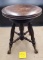 ANTIQUE SWIVEL STOOL