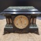 ANTIQUE MARBLE MANTLE CLOCK