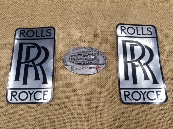 VINTAGE ROLLS ROYCE COLLECTIBLES LOT