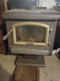 EARTH STONE METAL FIRE PLACE STOVE