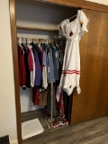 CLOSET FILLED WITH VINTAGE CLOTHES