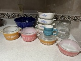 VINTAGE KITCHEN PYREX AND MORE