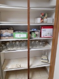 CLOSETS FILLED WITH HOUSEHOLD ITEMS