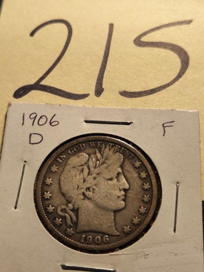 1906 Denver Barber Half Dollar