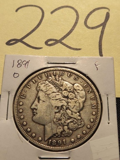 1891 New Orleans Morgan Dollar
