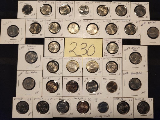 36 Westwards Journey Nickels
