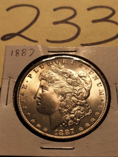 1887 Philly Morgan Dollar