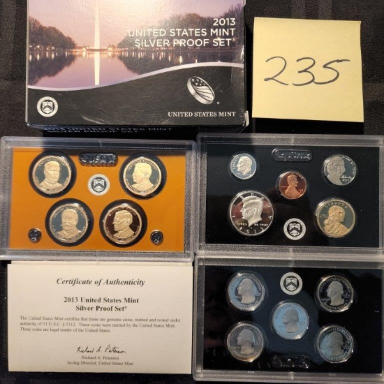 2013 U.S Mint SILVER Proof Set