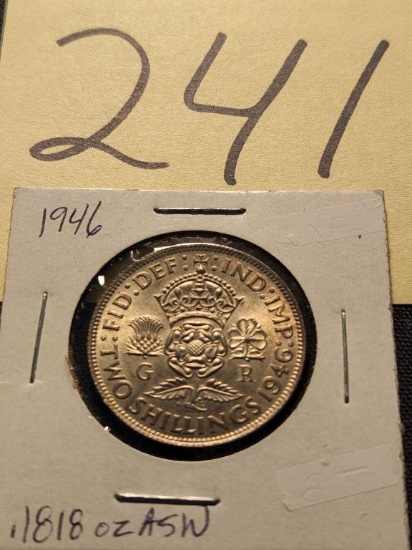 1946 2 Shilling from Great Britain - AU++