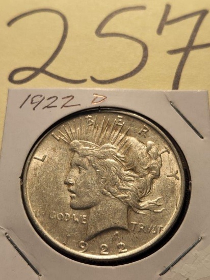 1922 Denver Peace Dollar
