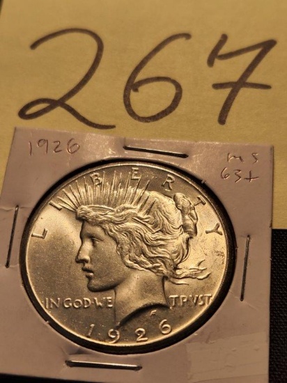 1926 Philly Peace Dollar -  CH BU ++