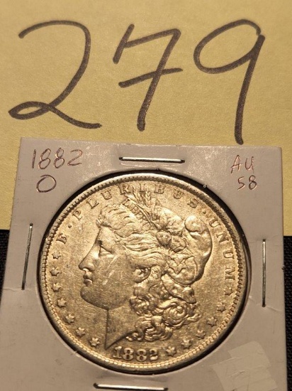 1882 New Orleans Morgan Dollar