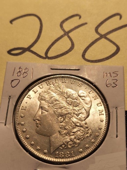 1881 New Orleans Morgan Dollar