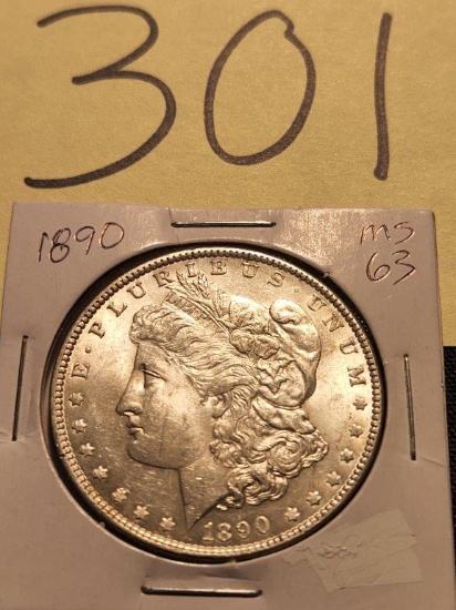 1890 Philly Morgan Dolar.